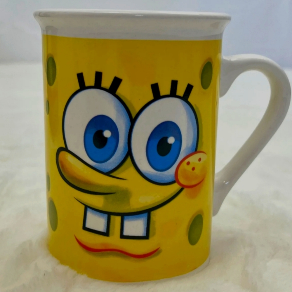 🇺🇦 COPY Spongebob square pants Coffee Tea mug Set of 2 - Picture 5 of 10
